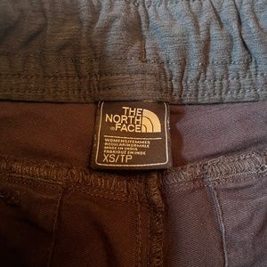 North Face grey pants xs